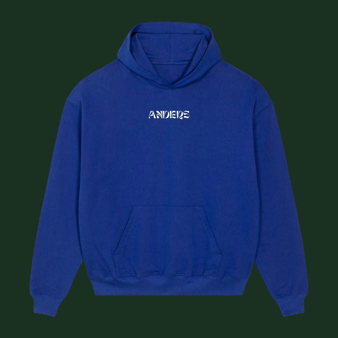 unisex advice hoodie blue