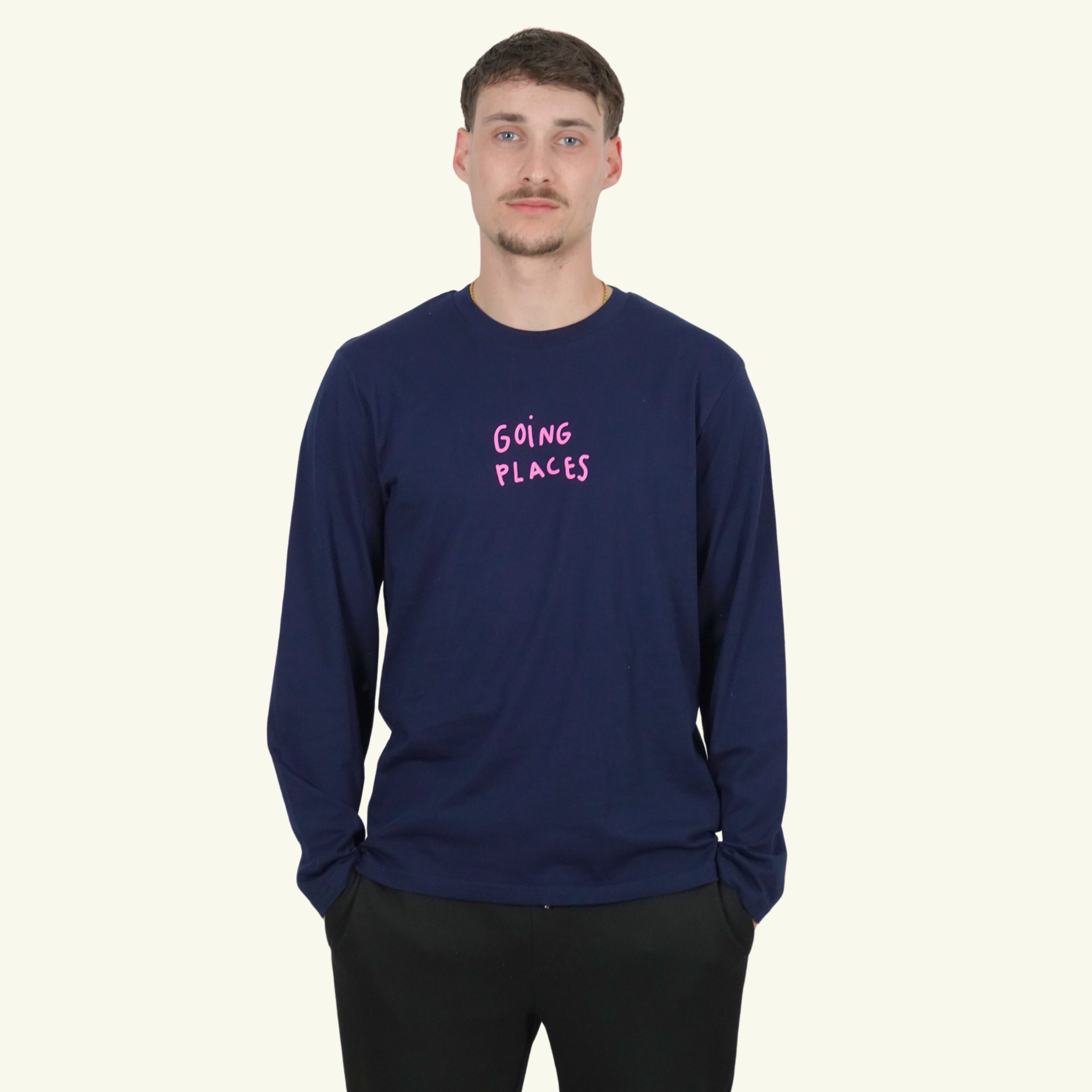 unisex going places long sleeve