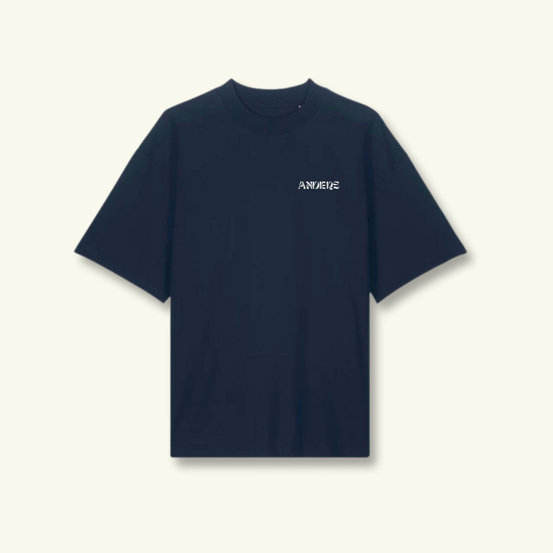 unisex detox tee navy