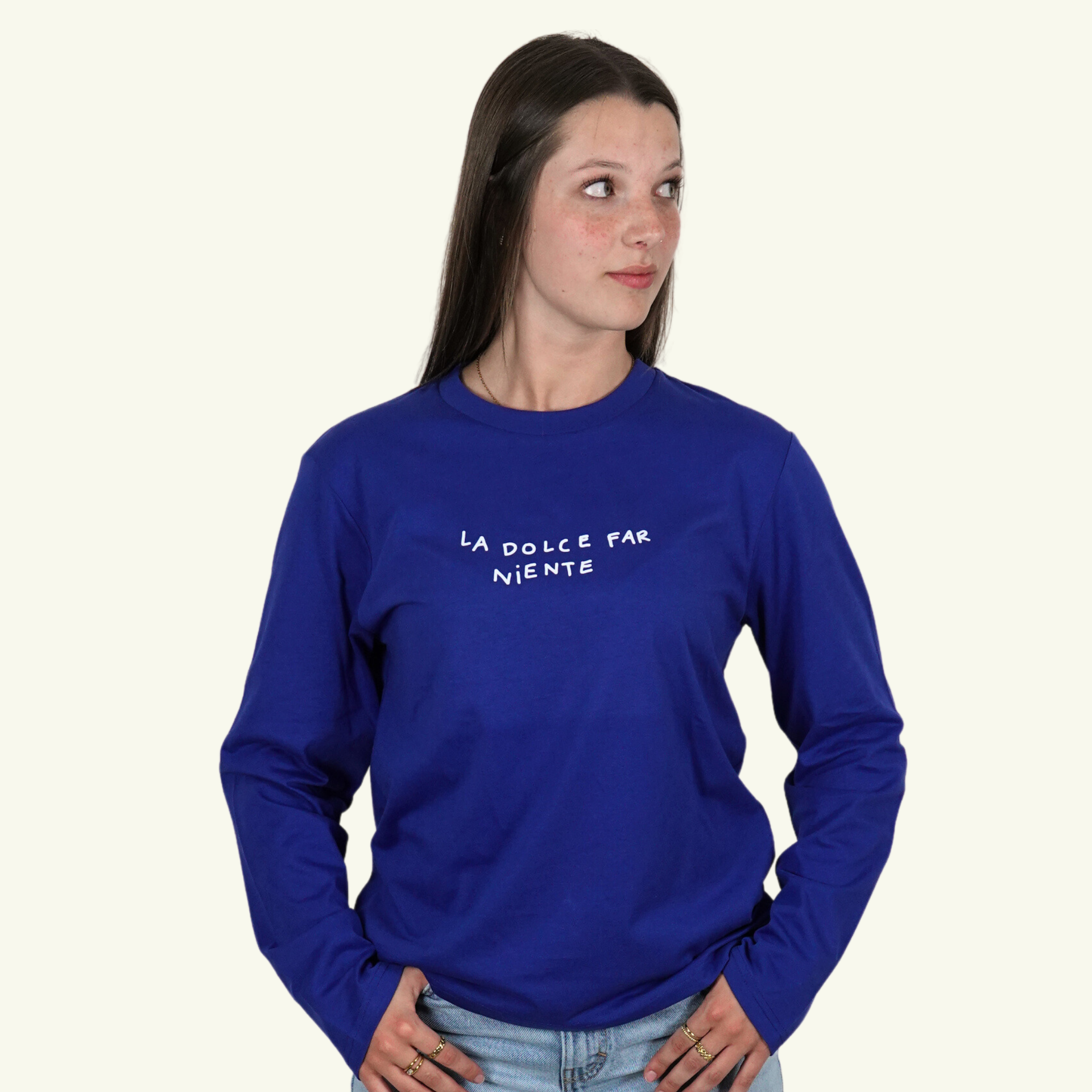 unisex la dolce far niente long sleeve