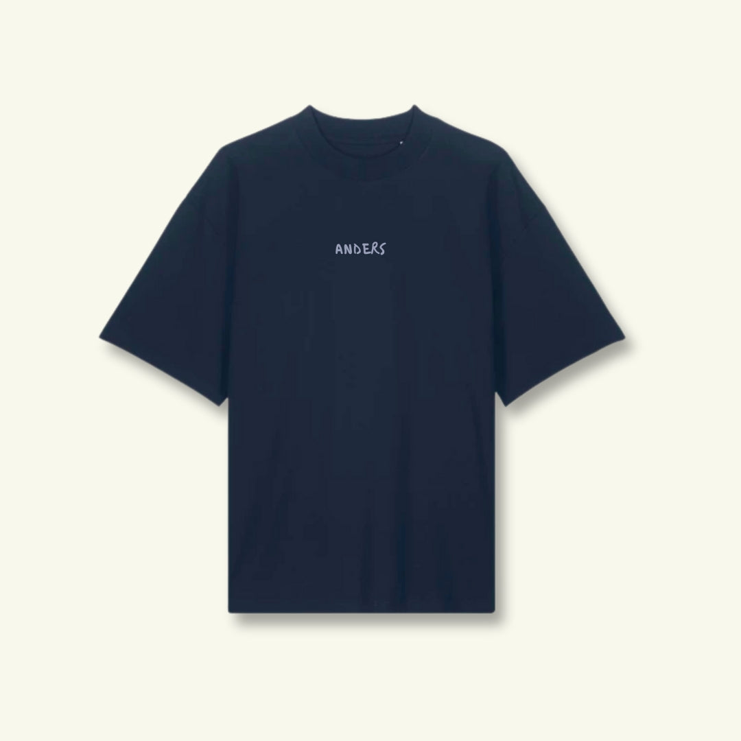 unisex life tee navy