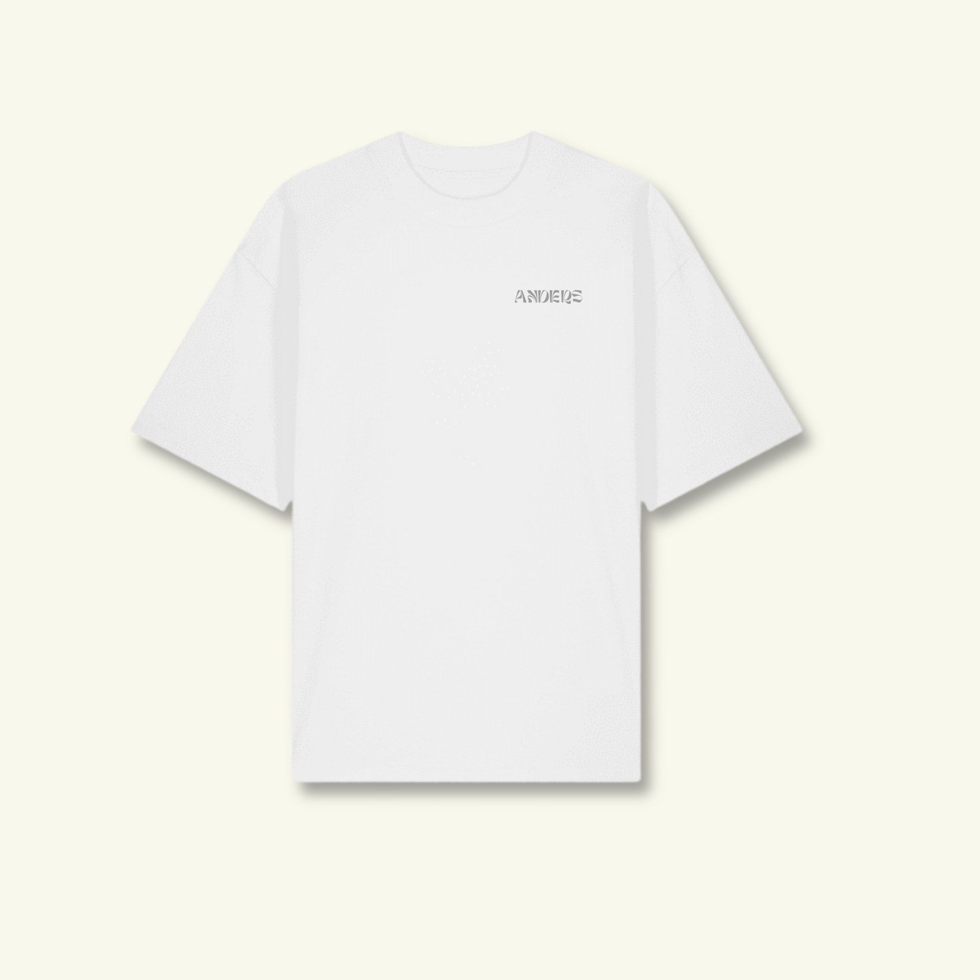 unisex basic tee white