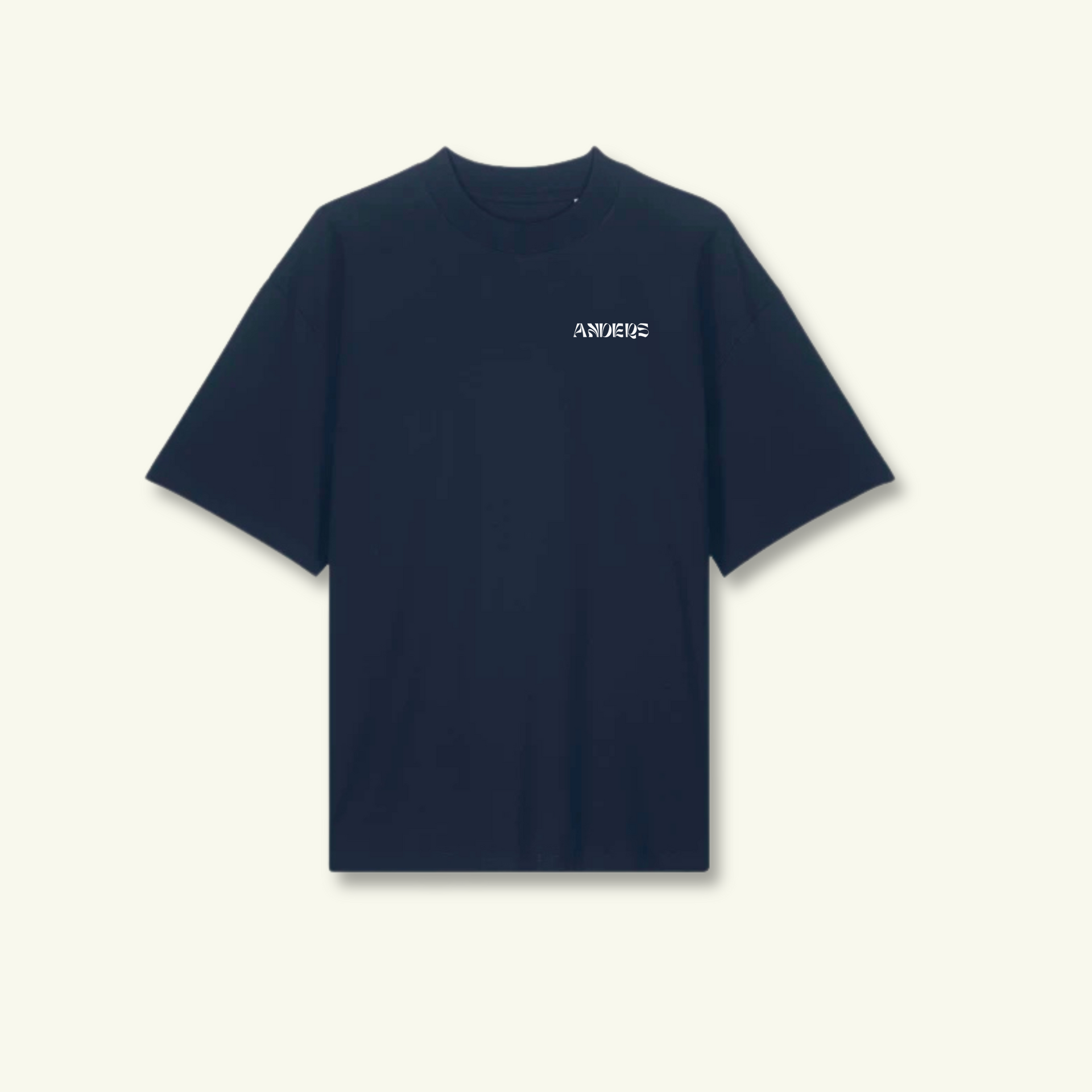 unisex basic tee navy