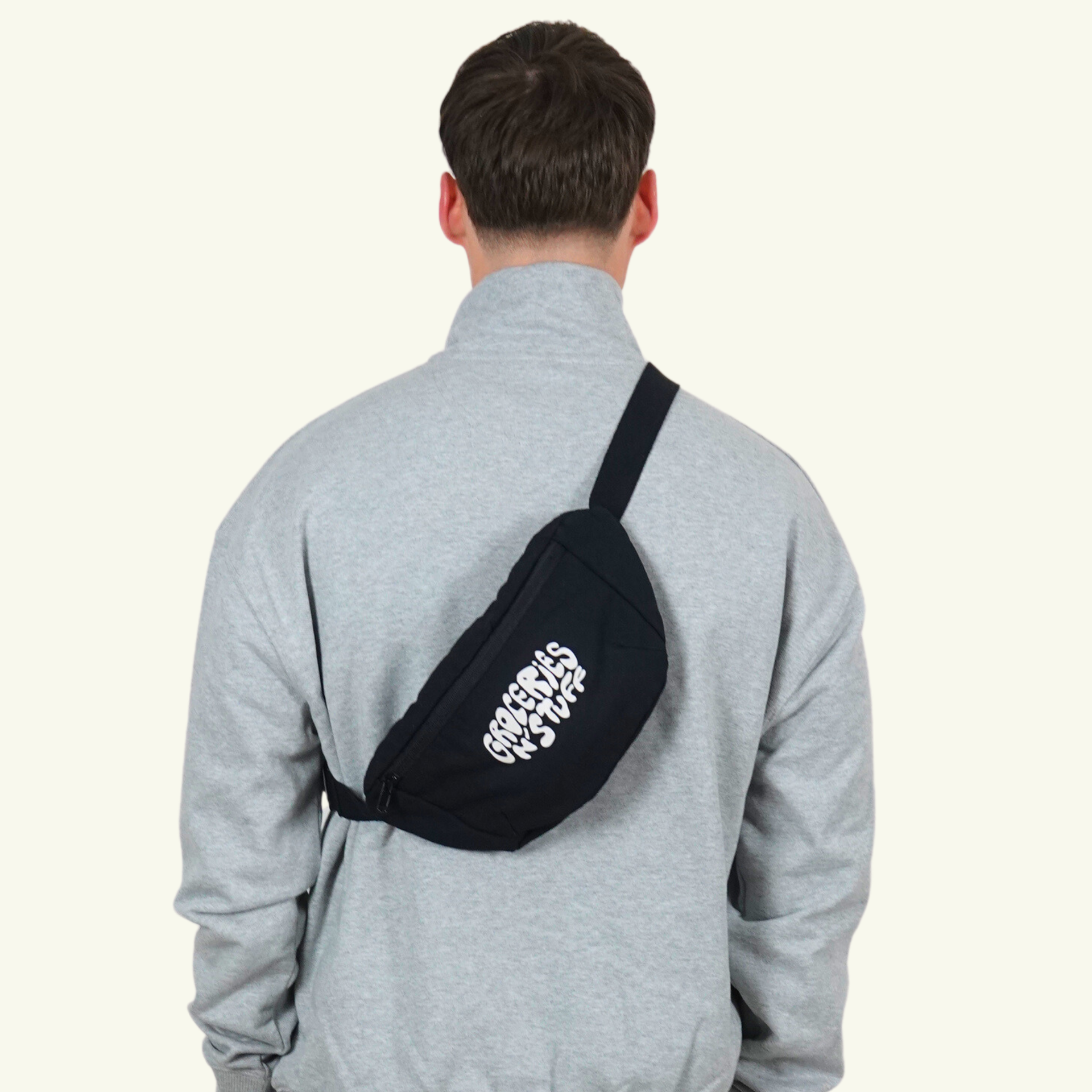 groceries and stuff bag black