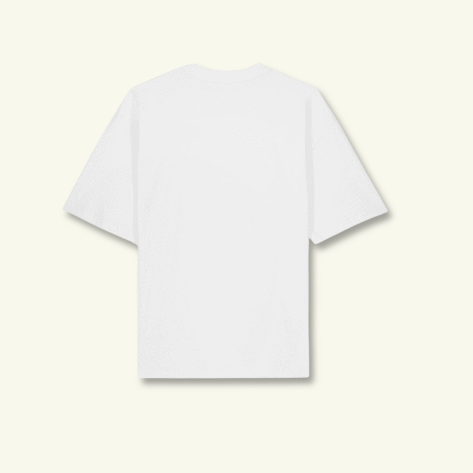 unisex basic tee white
