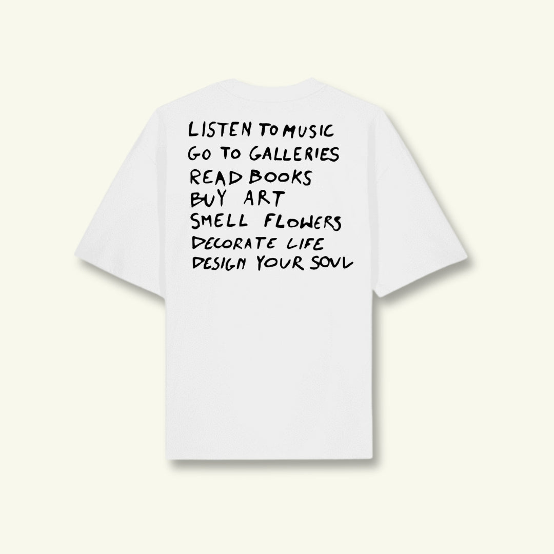 unisex to do tee white