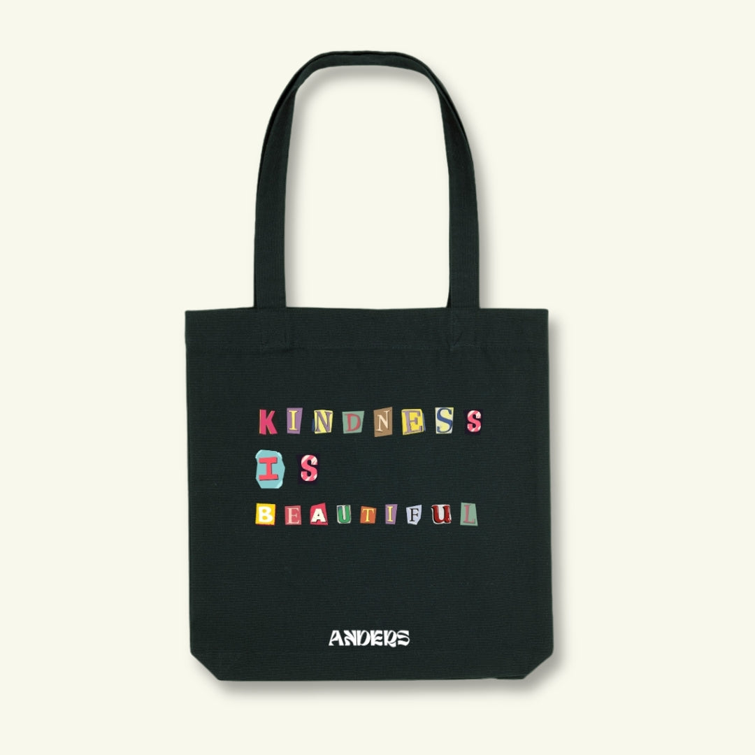 beautiful tote bag black